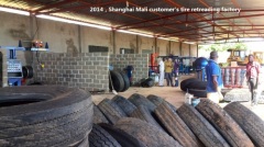 Mali customer's working -Shanghai Robin tire retreading equipment