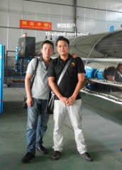 Thailand customer -Shanghai Robin tire retreading equipment