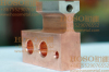 tungsten copper embedded electrode