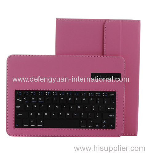 9.7-10 inches Detachable Universal Bluetooth ABS Keyboard With Leather Case for android and IOS windows