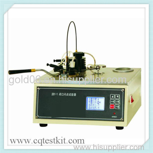 Semi-auto ASTM D93 Closed Cup Flash Point Tester