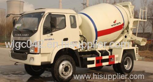 china famous brand concrete mixer with fair price and good performace and strong chassis