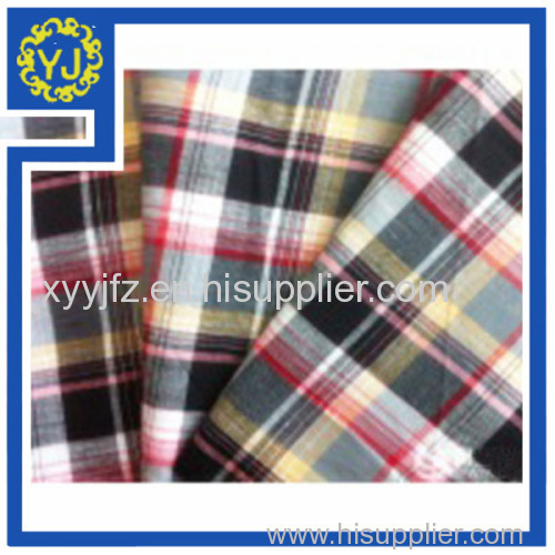 plaid checked fabric for shcool uniform