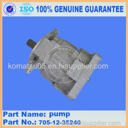 Komatsu Genuine Hydraulic Excavator Parts Pump 705-12-35240 for PC420-3