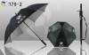 Golf hunting umbrellas fiber frame shaft auto-open nylon silver coating big size EVA handle