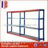 metal steel Light Duty Racking System 3 tier shelves with Corrosion Protection
