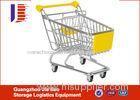 4-Wheels For Customize Supermarker Shopping Carts Stainless Metal Sturdy And Durable