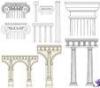 EPS Classic Decorative Roman Columns Pillars For Construction