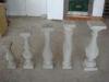 Decorative Outdoor Stair Railings , Concrete Glass Fiber Balusters