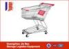 Large Capacity Metal Steel Supermarket Shopping Carts With Wheels