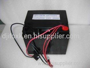 24V 20AH LiFePo4 battery pack for electric robot,Lithium Phosphate Batteries