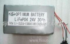 24V 30AH Lithium Iron Phosphate Batteries For Electric Bicycles