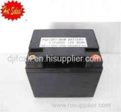 12V 40AH Lithium Iron Phosphate Batteries for UPS/Standby Batteries/solar Panel System