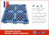 1200 x 1000mm Professional Recyclable Heavy Duty Plastic Pallets For Warehouse