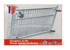 Foldable Roller 1000L Wire Container Storage Cages For Convenience Store