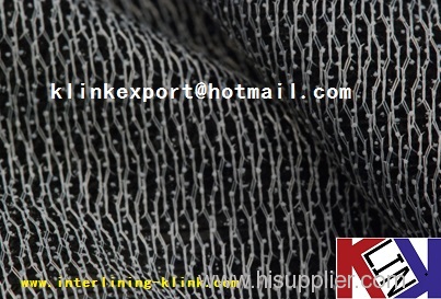 70% viscose & KNIT DOUBLE DOT PA FUSIBLE INTERLINING FOR GARMENT 80gsm ---BEST QUALITY