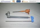 OEM And ODM Low Volume Insert Molding Threaded Steel Shaft + ABS Top