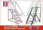 Customized Multi - Purpose Truck Step Ladder , Tall Step Ladders With Wheels