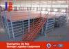 High Capacity Steel Mezzanine Racking System / Shelf For Warehouse Storage