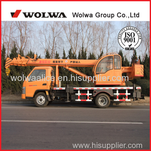 low price Chinese hydraulic crane 6 ton
