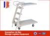 Construction Iron 4 Wheel Truck Step Ladder 3 Step Ladders For Scaffolding