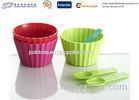 Disposable Plastic Ice Cream Cup and Spoon injection molded kitchenware products
