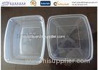 650ml Large Packaging Plastic Food Containers kitchen , PP disposable box