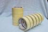 yellow Solvent Rubber Based Colored Masking Tape jumboo Roll , 80mic 140mic