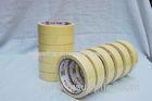 yellow Solvent Rubber Based Colored Masking Tape jumboo Roll , 80mic 140mic