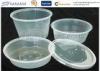 Transparent recycled polycarbonate Plastic Food Containers Boxes with lids safety