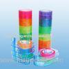 strong sticky Low Noise BOPP Stationery Tape , box Sealing / packaging tapes