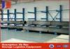 blue long Pallet Cantilever Storage Racks / metal shelving units