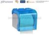 Injection Plastic Houseware Products toilet paper holder box storage , blue color