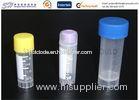 Laboratory PP plastic test tubes with caps , Plastic Labware Injection Mold