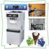 Full Stainless Steel Shell Frozen Soft Serve Ice Cream Machine / Yogurt Machines With 3 Flavors, 38