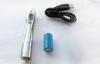 2000 Puffs Chrome Mini Electronic Cigarette , Ecig 18650 Battery With Power Bank