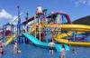 Outdoor Water Games Aqua Playground , Big Water House For Children and Adults