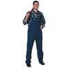 Dark blue Bib Overall Flame retardant workwear Pants with brass zipper