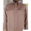 Brown fireproof overall Uniform Work Shirts Flame retardant workwear