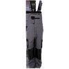 Custom cotton Bib Overall Jumpsuit Workwear trousers with kneepads , Gray