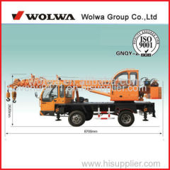 China Wolwa GNQY-3200 8 Ton crane