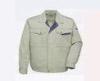 Anti-static Uniform Custom Workwear Metal Button And Zipper 100% Polyester