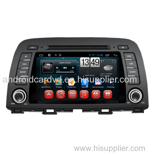 OEM Pure Android 2 Din Car Stereo Player Mazda6 2014 / CX-5 Support DVD GPS Radio TV Bluetooth Multimedia System