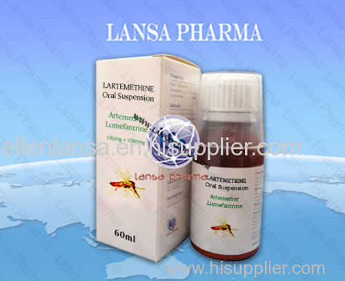 Artemether Lumefantrine Oral Suspension