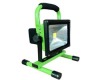 Ableled 30w led battery floodlight with Dimmable/ PIR/ RGB/ USB version IP65