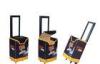 Personality Black Paper Cardboard Trolley Boxes , Advertising Trolley