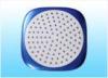 12 Color Top Rain Overhead Shower Head 8 Inch Plated Chromed, Body Spray Shower Heads Water Saving