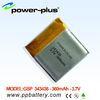343436 li-polymer battery for GPS application 3.7V