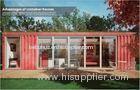 Cozy Leisure Collapsible Modular House / 40ft Shipping Container Home for Coffee Shop