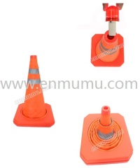 traffic cone for security